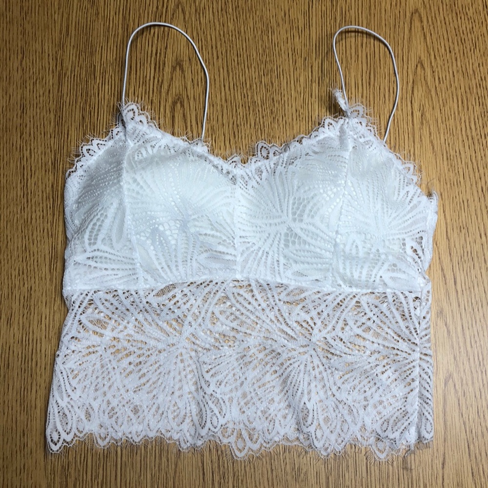 White Lace Bralette